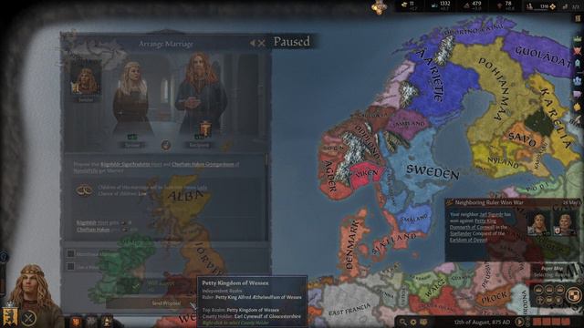 Crusader Kings 3 - Scandinavia - Episode 02 - Growth смотреть онлайн