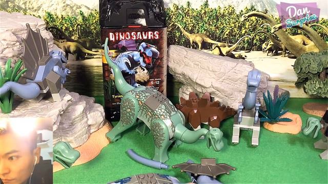 LEGO VINTAGE DINOSAURS - T-Rex, Spinosaurus, Giganotosaurus, Ankylosaurus, Triceratops, Velocirapto