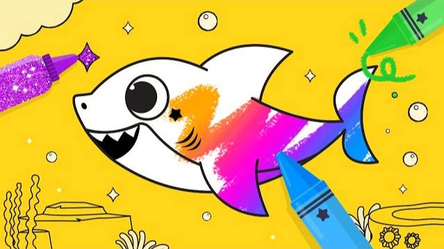 [App Trailer] Baby Shark Coloring Book смотреть онлайн
