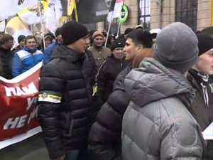 Русский марш в Новосибирске