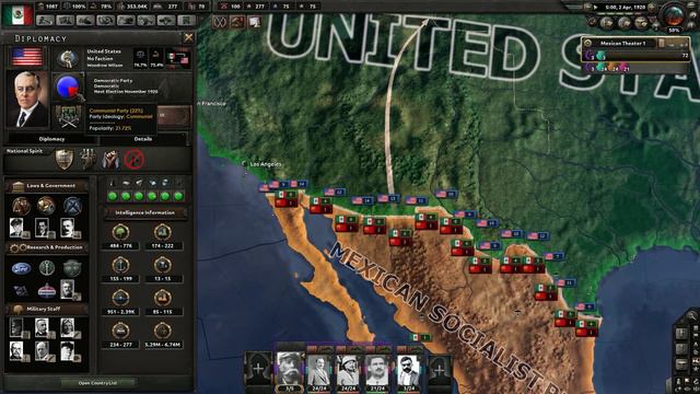 Hearts of Iron 4 - The Great War: Mexico #10 "Preparativos de Guerra" смотреть онлайн