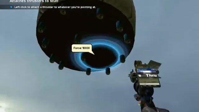 Garry's Mod-How To Make Flying Rocket смотреть онлайн
