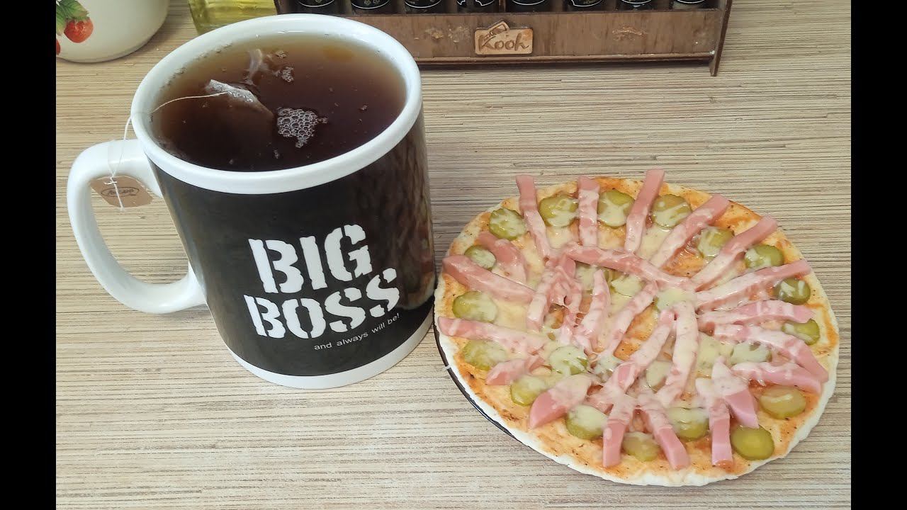 быстрая и вкусная пицца в микроволновке быстрый рецепт. смотреть онлайн