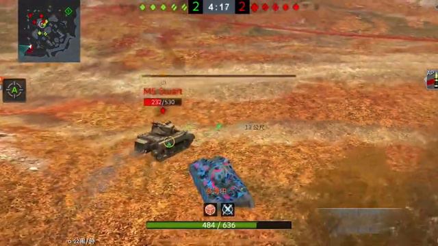Wot Blitz - AMX 40 get Mastery смотреть онлайн