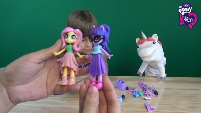 Круче ЛОЛ?!! МЛП Одевалки MLP Equestria Girls Twilight Sparkle Fluttershy Fashion Squad