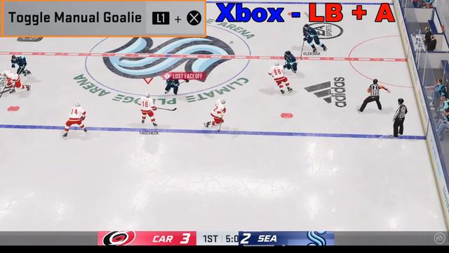 how do I switch to goalie in NHL 22 смотреть онлайн