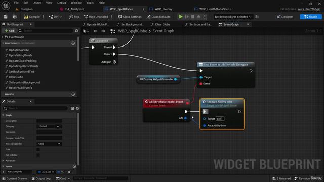 21.08. Binding Widget Events to the Ability Info Delegate смотреть онлайн