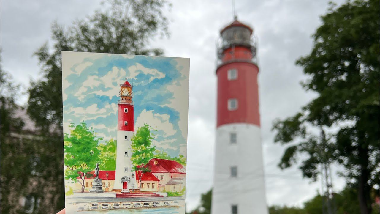 Калининград. Край России. Балтийск - самый западный город России. Экскурсия. Курортный проспект.