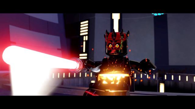 Darth Maul vs Obi-Wan Kenobi and Qui-Gon Jinn in LEGO Star Wars The Skywalker Saga