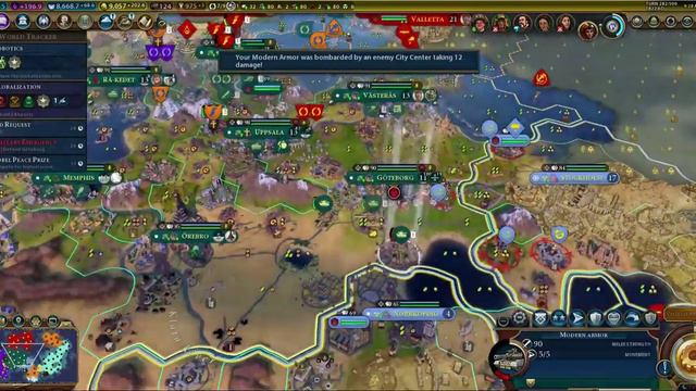 (FINAL) Episode 11: Victory Lap - Civilization VI Cleopatra - Science Victory смотреть онлайн
