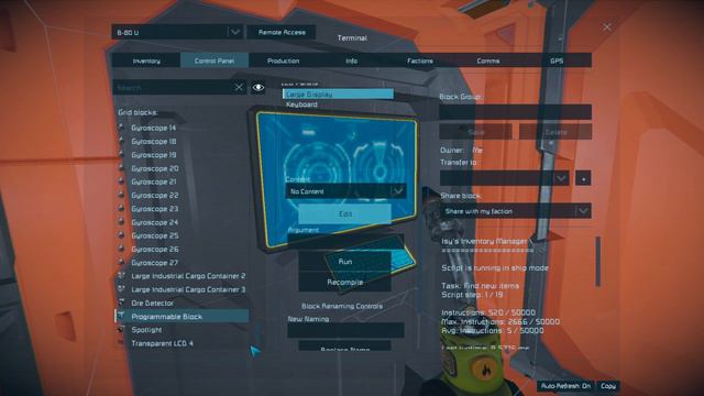 Space Engineers ~ Not Hardcore ~ EP 180 ~ Ore Display смотреть онлайн