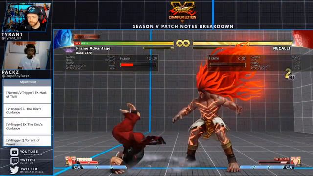 ALL Necalli Changes - Season V - Street Fighter V Champion Edition смотреть онлайн