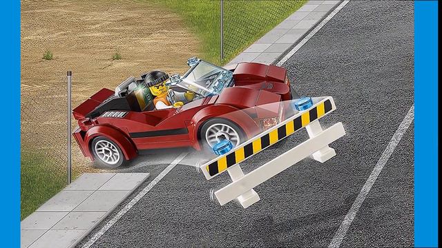 Persecución por la Autopista, LEGO City 60138 смотреть онлайн