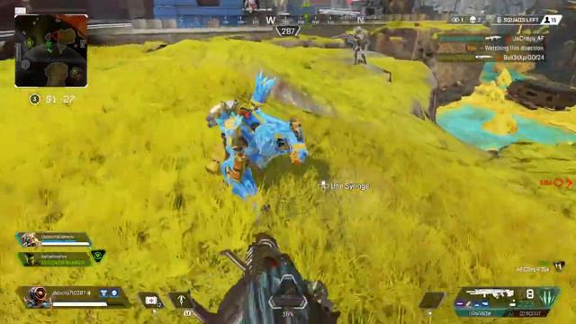 Apex Legends C Beta over 2k in damage 1v1 for the win смотреть онлайн