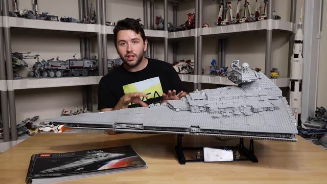 2019 LEGO Star Wars UCS Imperial Star Destroyer 75252 REVIEW (4K) смотреть онлайн