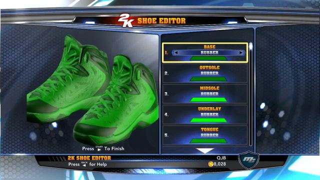 NBA 2k14 MyCAREER - How to Create Nike Mean Greens from Nike Hyper Quickness Shoes смотреть онлайн