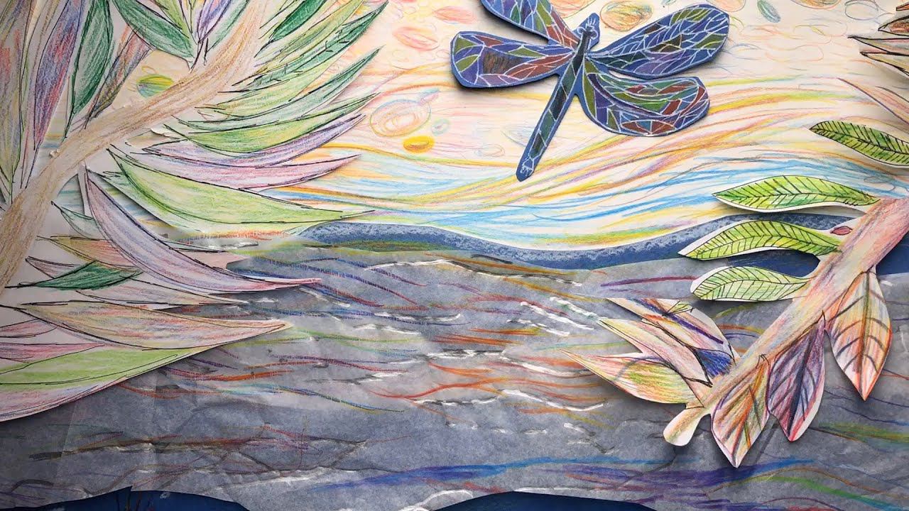 Летний день. стихи Г.Тумаринсон. детская анимация