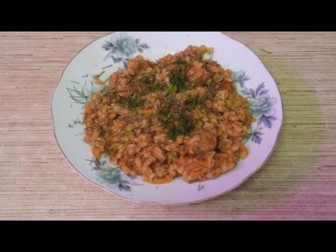 Вкусная Перловая каша с мясом в афганском казане. смотреть онлайн