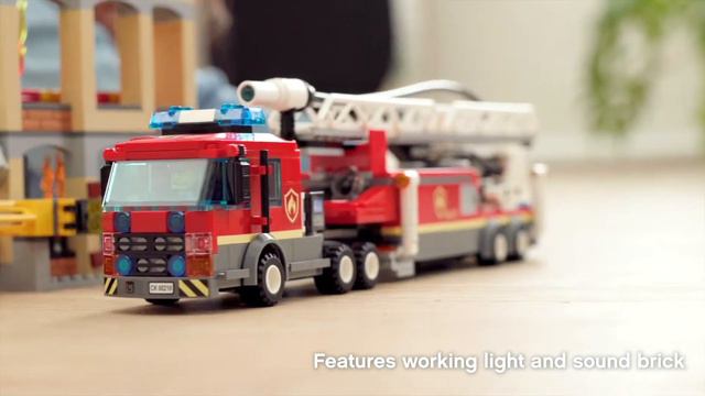 LEGO 60216 City Downtown Fire Brigade смотреть онлайн