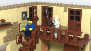 Лего Самоделка на тему GRANNY! Лего Гренни! Дом бабки!