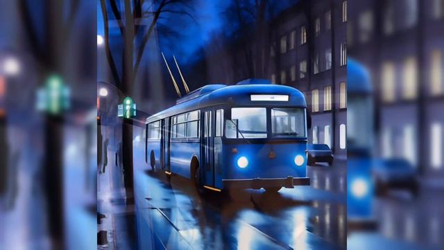 Булат Окуджава ( Синий троллейбус ) смотреть онлайн