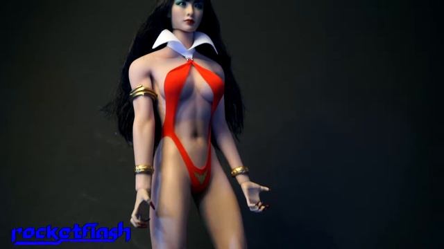 VAMPIRELLA SHOWCASE TBLEAGUE ASIAN PHICEN 1/6 SCALE FIGURE