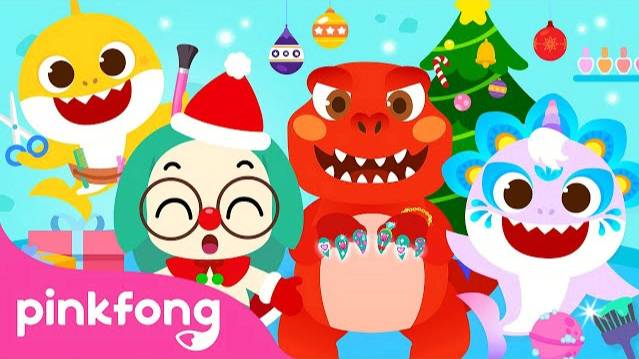 Get Ready for Holiday Party🎁ㅣEnjoy spa, nails, dye, and costumes🌟ㅣBaby Shark Makeover Game App смотреть онлайн