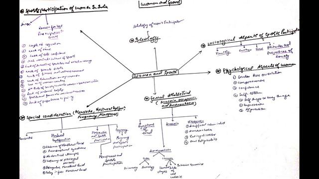 Mind MAP | Women & Sports | Physical Education смотреть онлайн