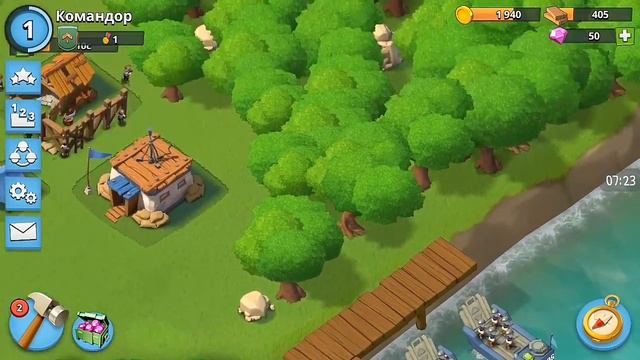 Boom Beach! ПЕРВЫЙ ЗАПУСК! Evgen GoUp! смотреть онлайн