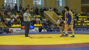 ЧР по женской борьбе 2013 67 кг. Пронцевич - Куксина финал