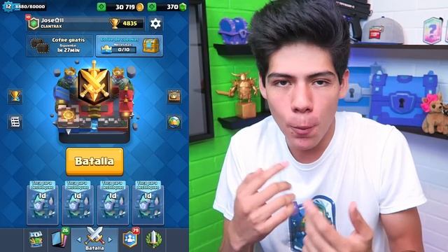 ¡TENGO 4 COFRES LEGENDARIOS! Lo MÁS ÉPICO de Clash Royale - [ANTRAX]☣ смотреть онлайн