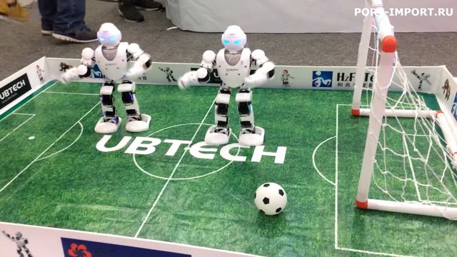 Интерактивные роботы UBTECH на Canton Fair 2016 в Гуанчжоу смотреть онлайн