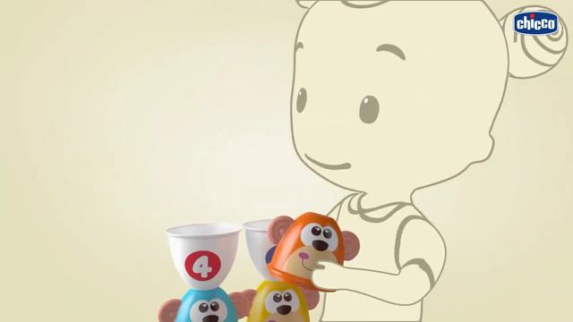 Monkey Strike Боулинг Chicco смотреть онлайн