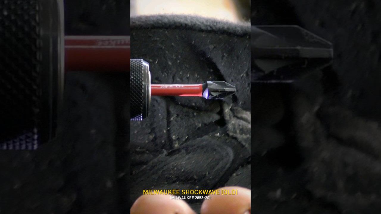 Ударная бита Milwaukee Shockwave PZ2 старого образца. смотреть онлайн