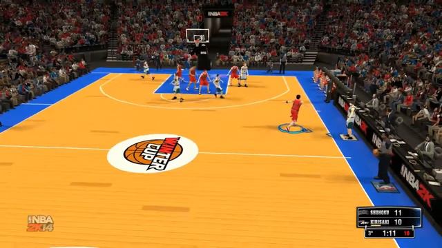 shohoku VS kirisaki - nba 2k14 #2 смотреть онлайн