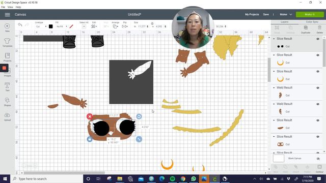 DIY LOL Doll Queen Bee in Design Space for the Cricut Maker смотреть онлайн