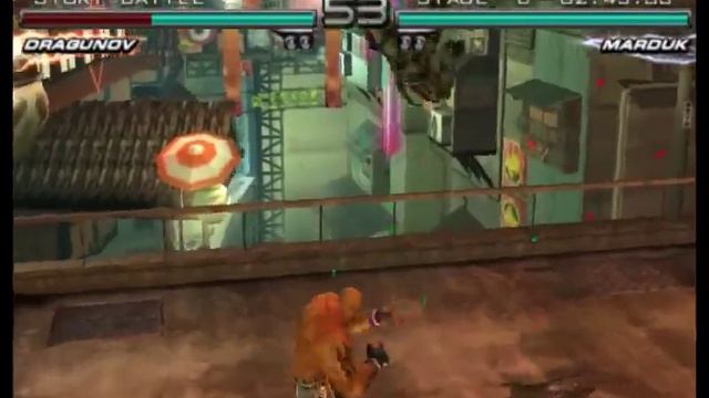 Craig Marduk Story Mode - Tekken 5: Dark Resurrection PSP смотреть онлайн