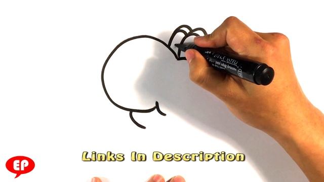 How to Draw Yoshi - Easy Pictures to Draw смотреть онлайн