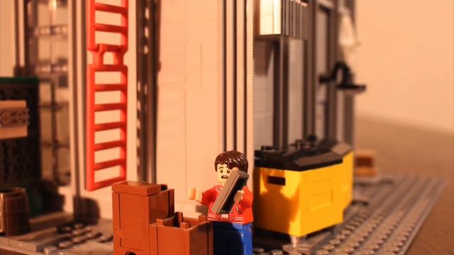 Lego Stop Motion - The Daily Bugle Showdown смотреть онлайн