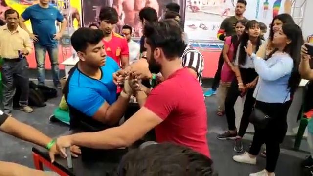 Arm Wrestling Champion Satish Kr Acharya, Ex Knowplite смотреть онлайн