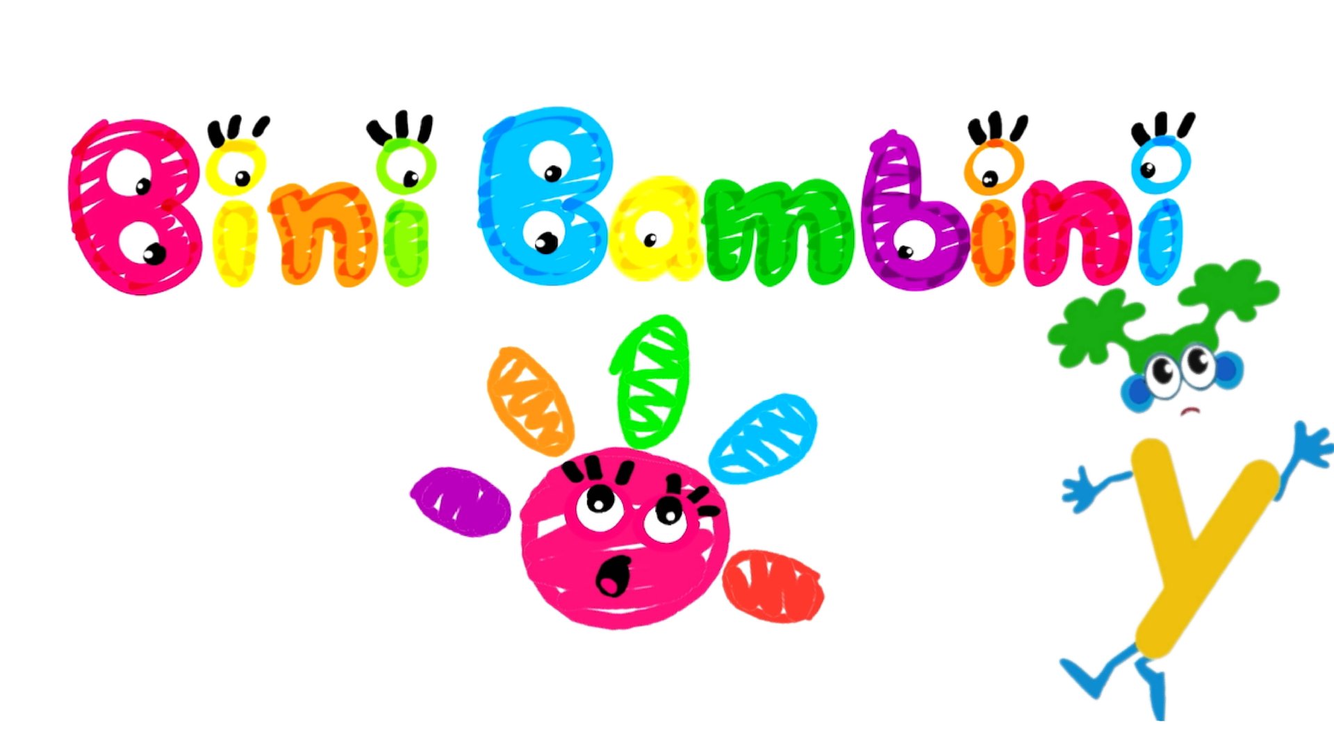 Учим буквы и слоги с игрой BiniBambini. Буква "У" смотреть онлайн