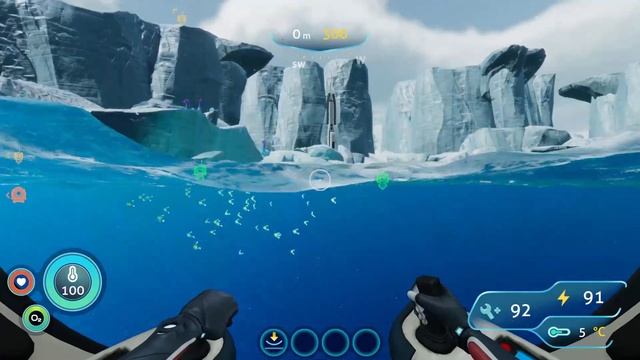 Phi Robotics Centre Glacial Basin Map | Subnautica Below Zero смотреть онлайн