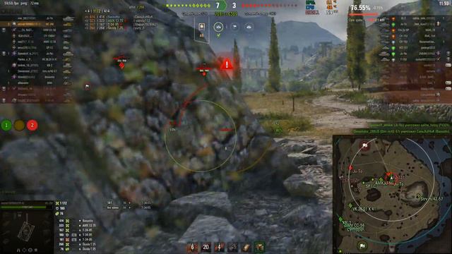 Один из лучших премов 7 уровня ИС-2М. 3660 Damage World Of Tanks