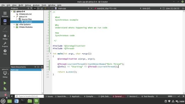 4. Synchronous example смотреть онлайн