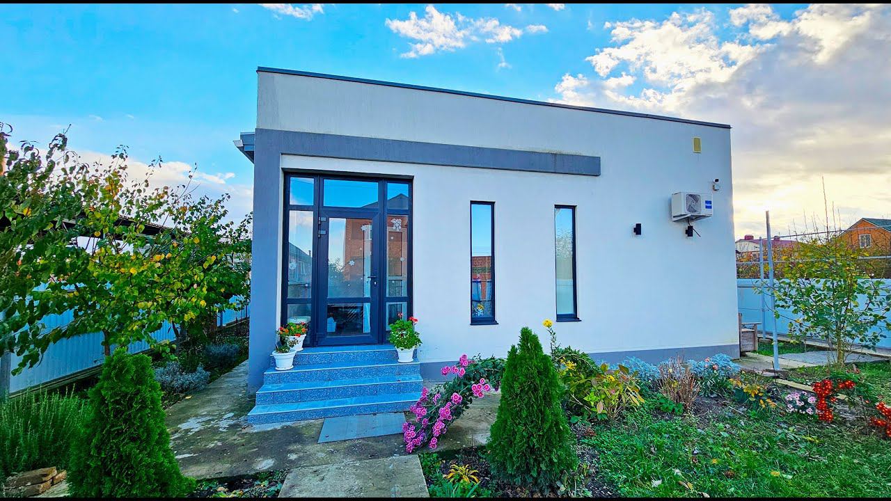 Дом с необычной планировкой в предгорье юга! | Город Абинск. | Дом "заезжай и живи" в городе! смотреть онлайн