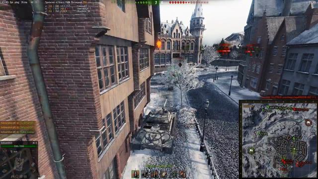 Как фармит ИС 6 в 9.15 на ББ без премиум аккаунта [World of Tanks] смотреть онлайн