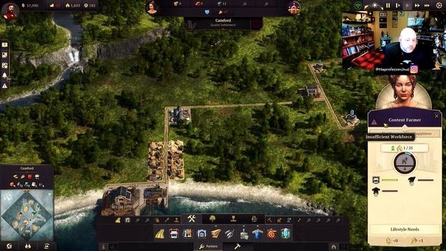 [Professor Builds] Anno 1800 Empire - Episode 3 - Luton Town & Soap смотреть онлайн