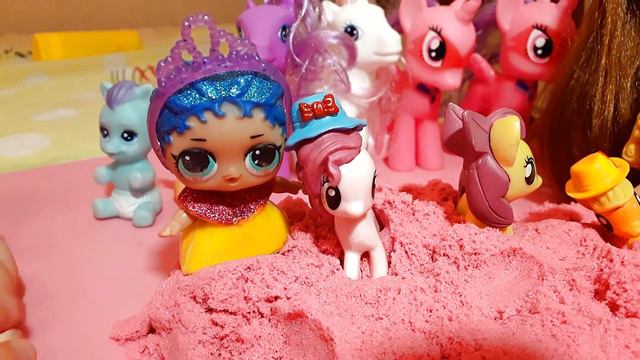 Пони Пинки Пай Куклы ЛОЛ Барби Pony Barbie LOL Surprise смотреть онлайн