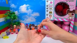 РАСПАКОВКА ЛОЛ . ЦЕЛЫЙ КЕЙС! Мультики для детей про кукол  ЛОЛ