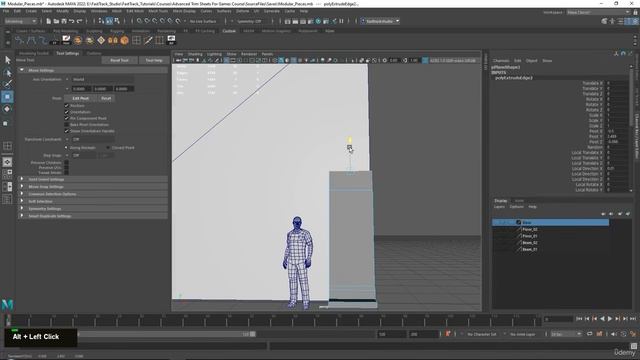 4. Creating our blockout Part3 смотреть онлайн